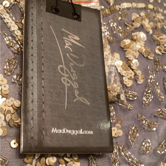 Mac Duggal 4908 Great Gatsby Fringe - Picture 6 of 8